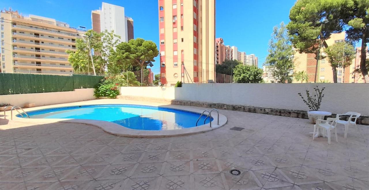 Agustina Seaview In Rincon De Loix -Free Parking, Wi-Fi, Pool, New Air Conditioning, Sea View Appartement Benidorm Buitenkant foto