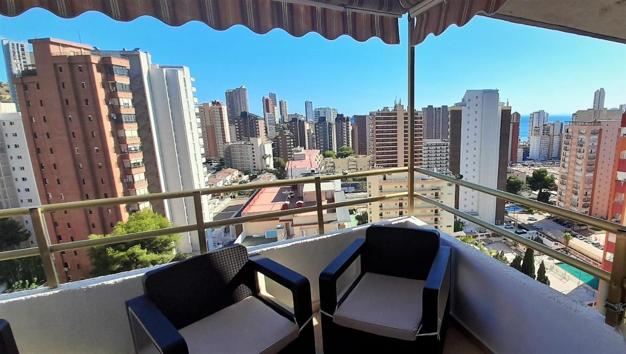 Agustina Seaview In Rincon De Loix -Free Parking, Wi-Fi, Pool, New Air Conditioning, Sea View Appartement Benidorm Buitenkant foto